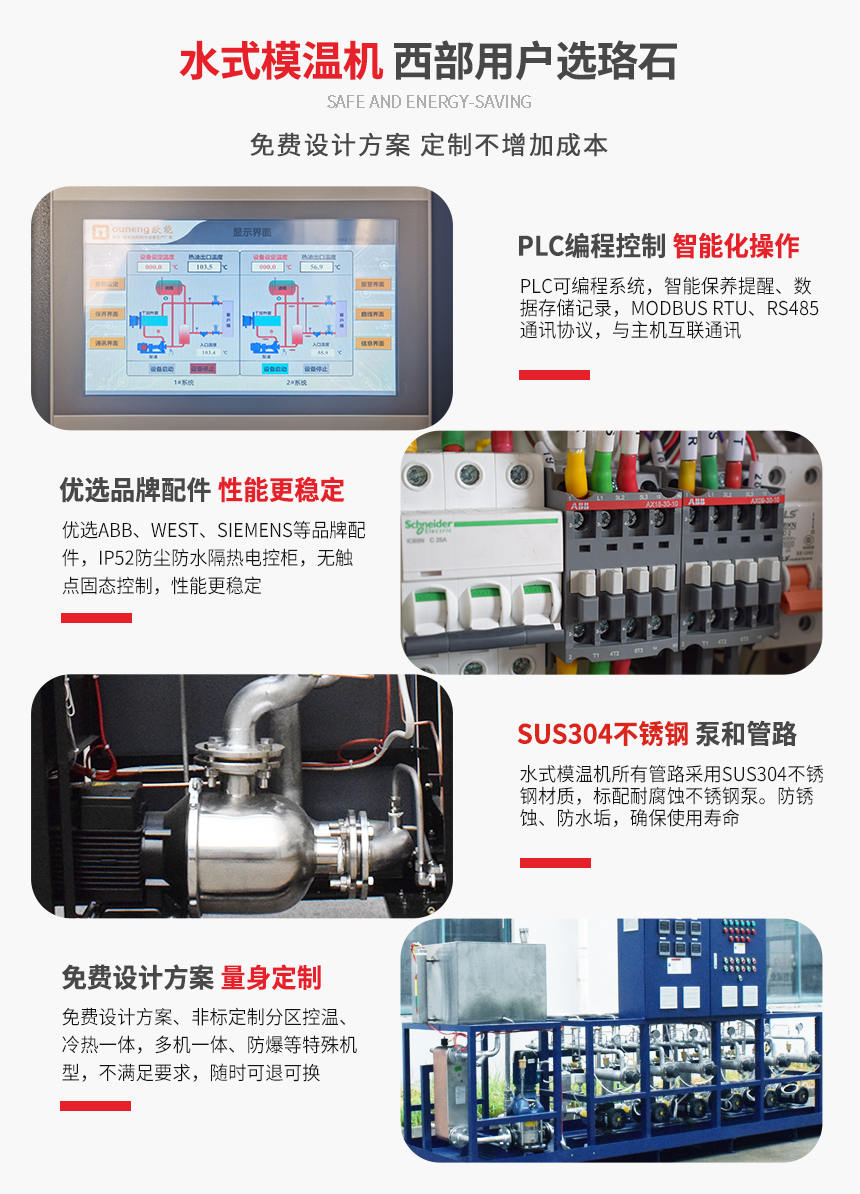 水式模溫機(jī)產(chǎn)品特點(diǎn)